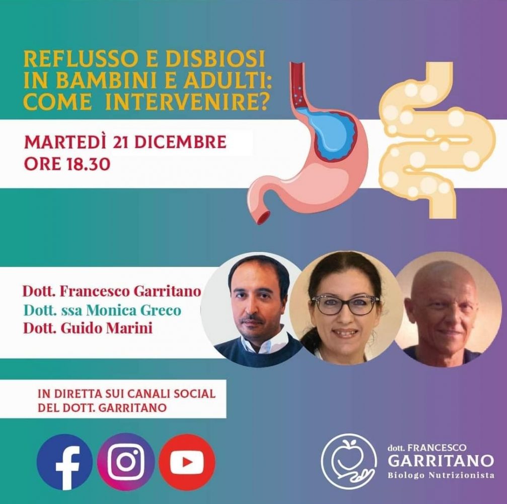 Scopri di più sull'articolo Reflusso e disbiosi in bambini e adulti: come intervenire?