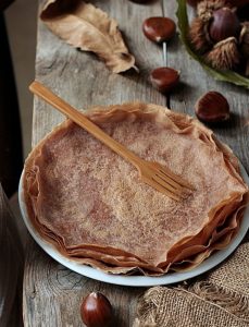 Scopri di più sull'articolo Crepes con farina di castagne e marmellata di mele home made