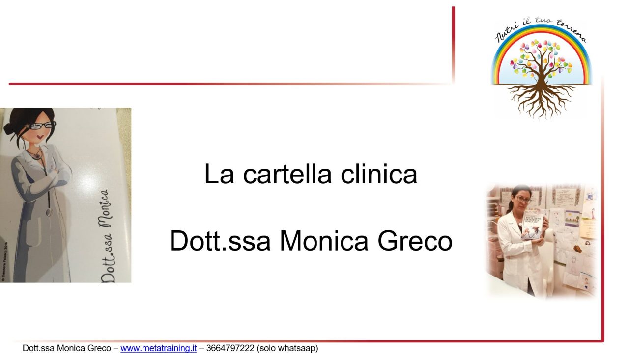 Scopri di più sull'articolo Lezione n. 9 – Cartella clinica