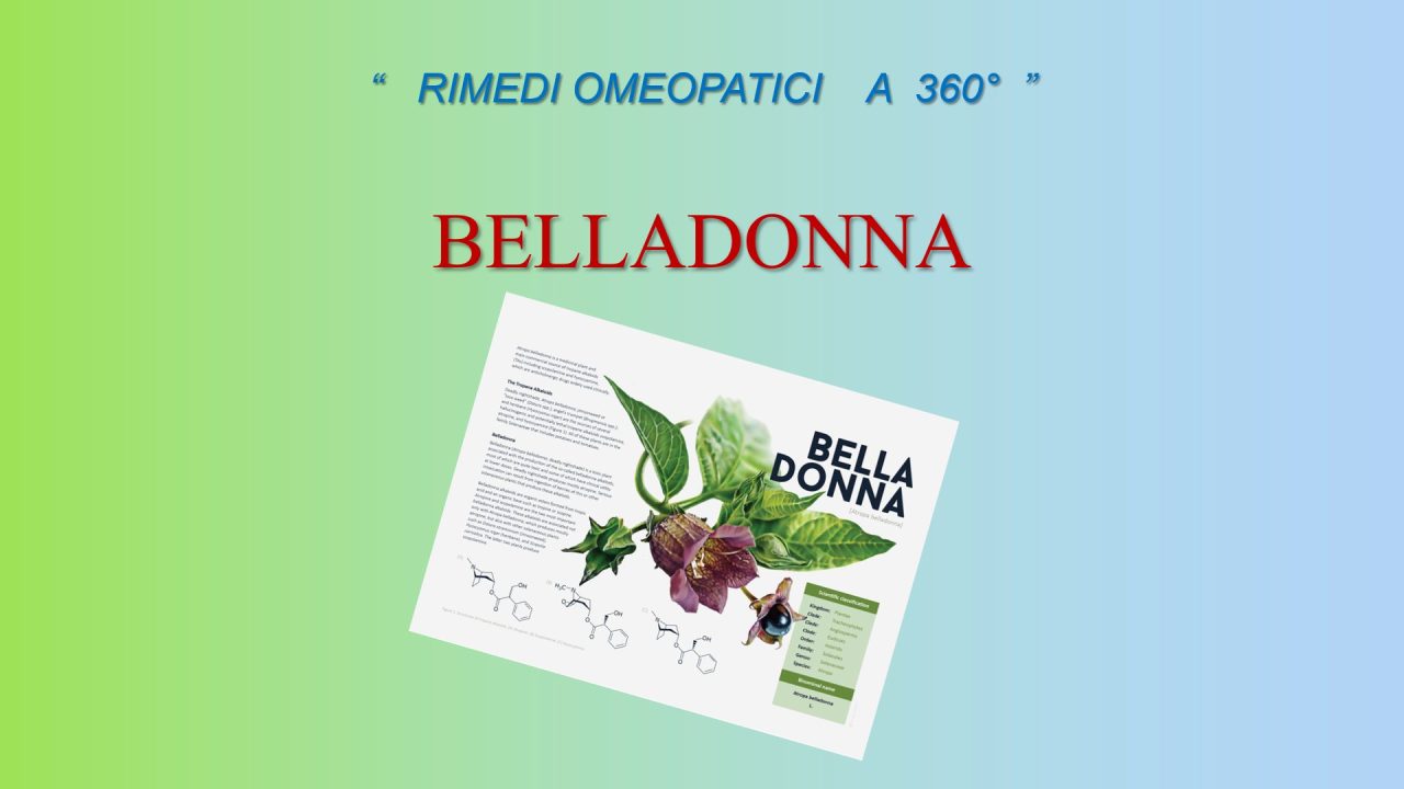 Scopri di più sull'articolo Lezione n. 15 -Materia medica, Belladonna