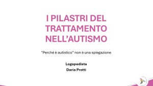 Scopri di più sull'articolo Lezione n. 9 – Disprassia e dispercezioni sensoriali, Daria Protti